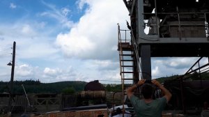 Съемки сериала "Золото Лагина" падение каскадера. 2018