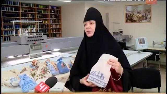 Монахини начали вышивать подарки к Рождеству 2015 смотреть онлайн