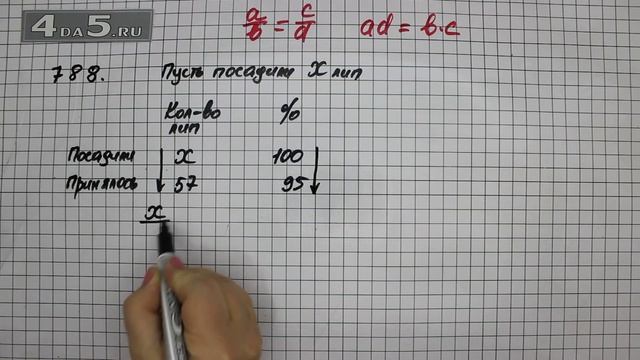 Упражнение 794 Часть 1 (Задание 788) – Математика 6 класс – Виленкин Н.Я. смотреть онлайн