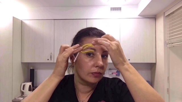 Тейпирование нависающего века. Метельская Ольга