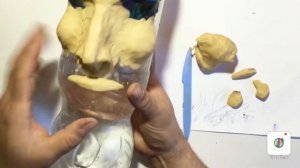 Маска из папье маше 2