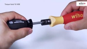 Динамометрическая отвертка TorqueVario-S VDE 1-5 Нм WIHA