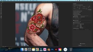 Photoshop Tutorial | Cómo agregar Tatuajes a una Foto | How to Add Realistic Tattoos