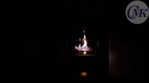 Стеклянный Камин