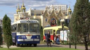 Ретро-троллейбусы появились в Казани