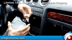 How-To:  Audi A4 2004-2009 RNS-E Navigation iPod iPhone AUX adapter Dension GW17AC1