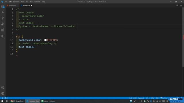 Learn CSS In Arabic 2021 - #17 - Text - Color And Shadow смотреть онлайн