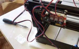 Шпиндель и электроника CNC 3018 PRO