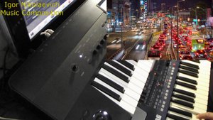 "Жизнь-безумная река" - Авторская, (Korg - Krome  PA500)