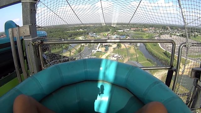 Giant Verrückt Water Slide at Schlitterbahn Kansas City смотреть онлайн