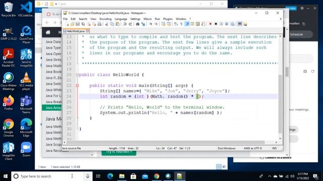 CISS226 - Java - Week 1 смотреть онлайн