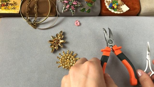 197. Видео - дайджест! ) Благодарность моим зрителям! Отремонтированные украшения. Ремонт броши. смотреть онлайн