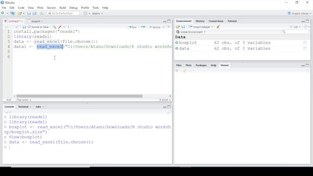 How to import excel file in r, 3 ways to import excel file in r, read excel file, R studio tutorial смотреть онлайн