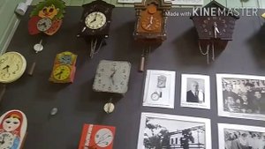 Сердобский краеведческий музей. Зал продукции Сердобского часового завода.