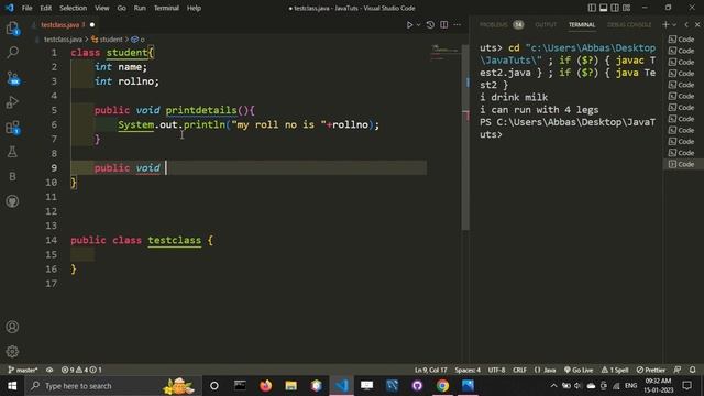 Class and Object in Java | Attributes &  Functionality in java |  OOPS in Java
