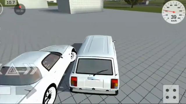 в игре вышел автопилот! Simple Car Crash Physics Simulator #11