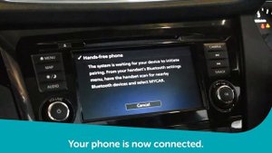 How To Connect Devices via Bluetooth - Nissan Qashqai