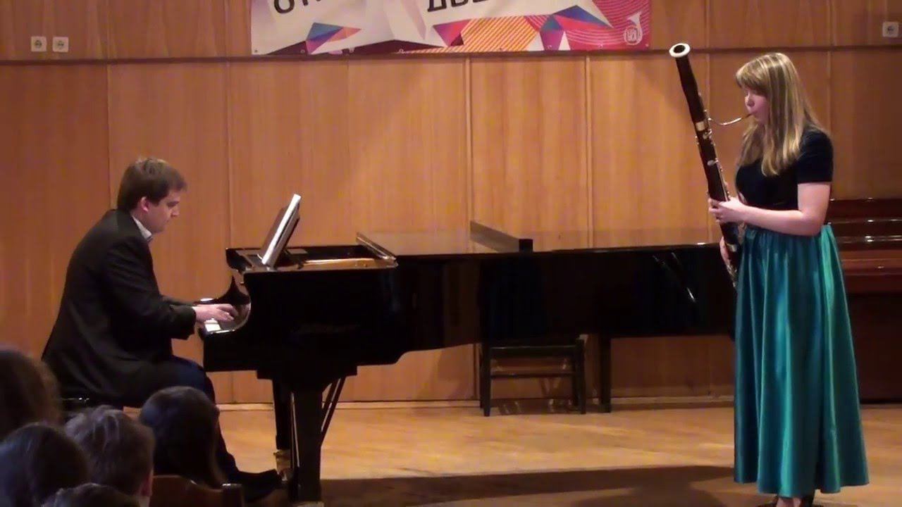 Эжен Бурдо Концертное соло №1 для фагота и фортепиано смотреть онлайн