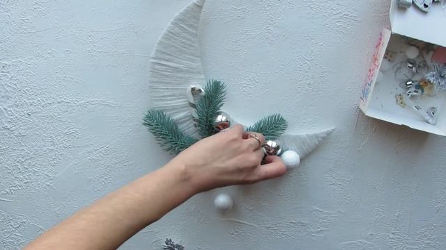 Полумесяц МК.  Зимний декор