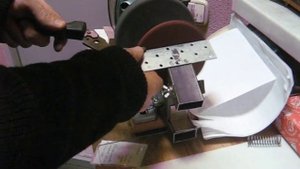 Заточка секатора 1