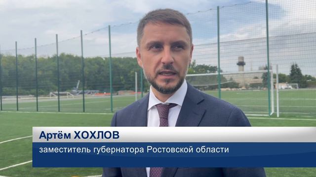 В Новочеркасске продолжается благоустройство стадиона Ермак