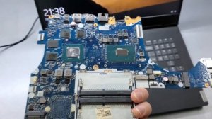 Готов! Legion Y540 (i5-9300 на i7-9750H vs GTX 1650) ремонт платы с прогаром заменой с апгрейдом