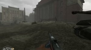 "Call of Duty 1", full walkthrough on Veteran, Part 16 - Soviet Campaign: Red Square