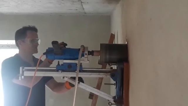 Stryialmaz, алмазне буріння, отвір 162мм під рекуператор смотреть онлайн