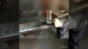 Ковка латных рук из титана . Часть #3