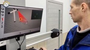 Калибровка стенда сход развал HWA V08