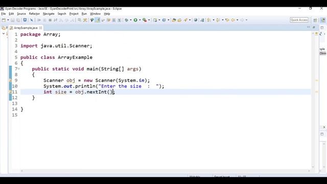 #52 1D Array in Java | Array in Java |  One Dimensional Array in Java