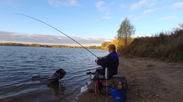 Рыбалка на фидер. Рузское водохранилище. смотреть онлайн