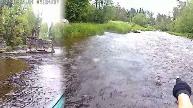 Кратко о небольших порогах на реке Гороховке смотреть онлайн