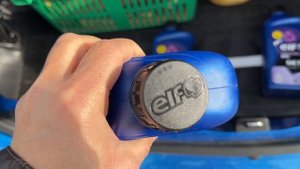 Рено Логан фирменный продукт – масло Elf Tranself 75W-80, для коробки передач.18.09.2023 год.