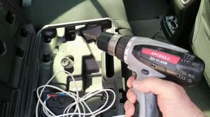 Шуруповерт 14,4в работает от АКБ 12в