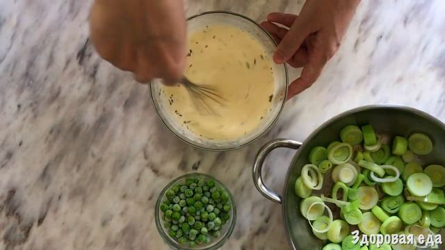 Сметанная запеканка с овощами | Низкоуглеводный рецепт смотреть онлайн