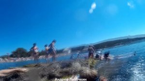 «Атлантида» Дивноморска. Опасное купание в Дивноморске. Дикий Дайвинг в Чёрном море Дивноморское 4ч