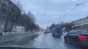 Driving in St Petersburg, Russia 4k 60fps