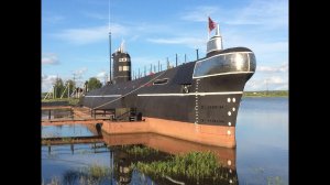 Подводная лодка Б-440 - музей г. Вытегра