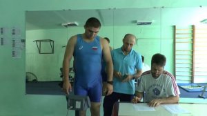 Взвешивание борцов, Дагестан, село Агвали 2018 год, В/К до 70 кг.