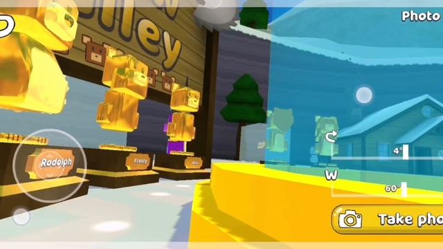 super Bear Adventure. Update 10.3. 0.Супермишка.Обновление 10.3.0 Красный медведь, золотые мишки