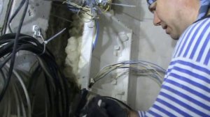 Разделка круглого кабеля на примере ПВС.  Нож Joakari.