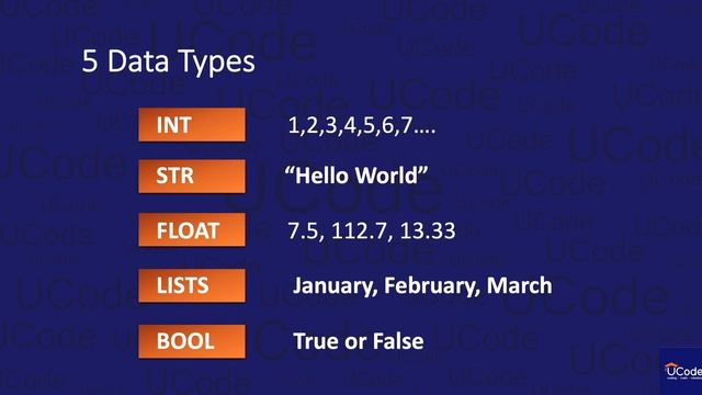 Unit 2 Data Types in Python смотреть онлайн