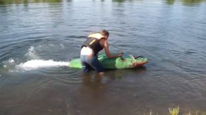 jet surf из бензопилы урал, не удачный вариант
