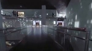 BMW музей в Мюнхене видеоинсталляция "Spheres"