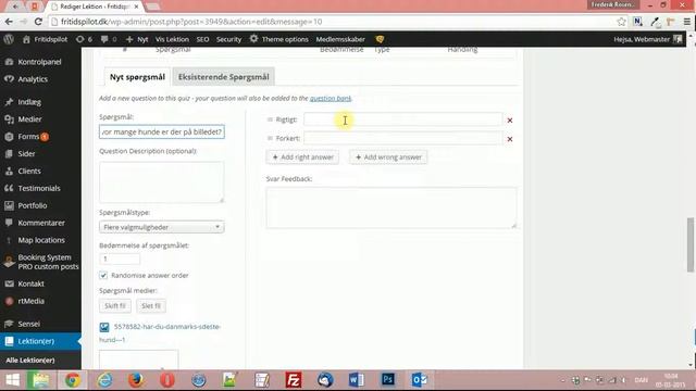 Opret quiz - WooThemes Sensei - WordPress смотреть онлайн