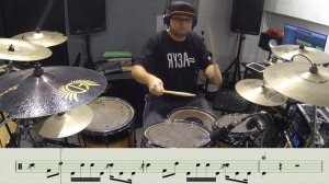 Rock Flam-Kick Drum Fill #11 #Shorts