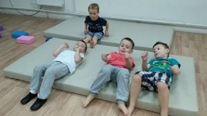 Занятие в группе ОФП для детей 3-6 лет