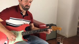 Fender Stratocaster 61 Masterbuilt Todd Krause Fiesta Red  (Demo)