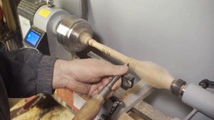 Ложка на токарном станке